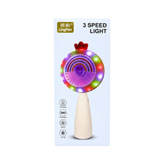 LP-638 MINI ELECTRIC MULTI LIGHT FAN S.T Default Title - MamasJan Toys