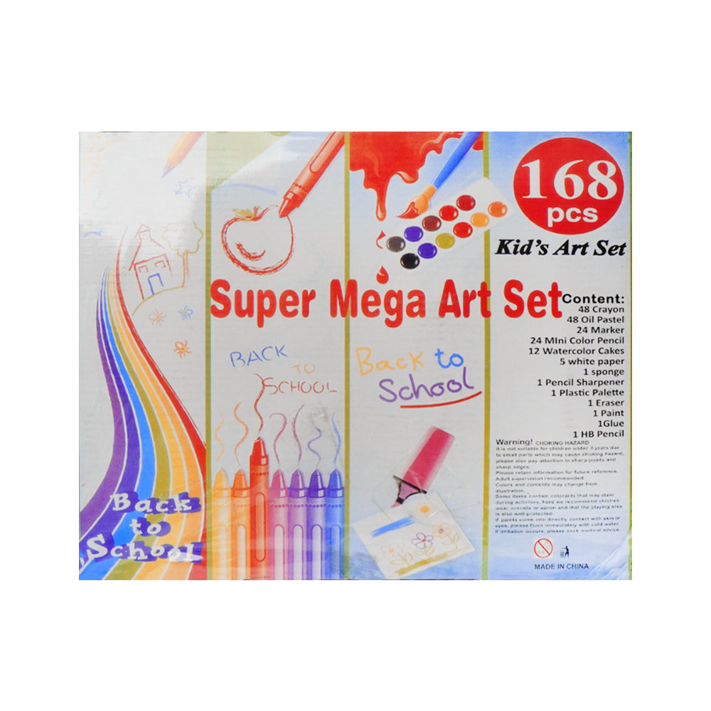 168PC ART COLORING SET Z.B Default Title - MamasJan Toys