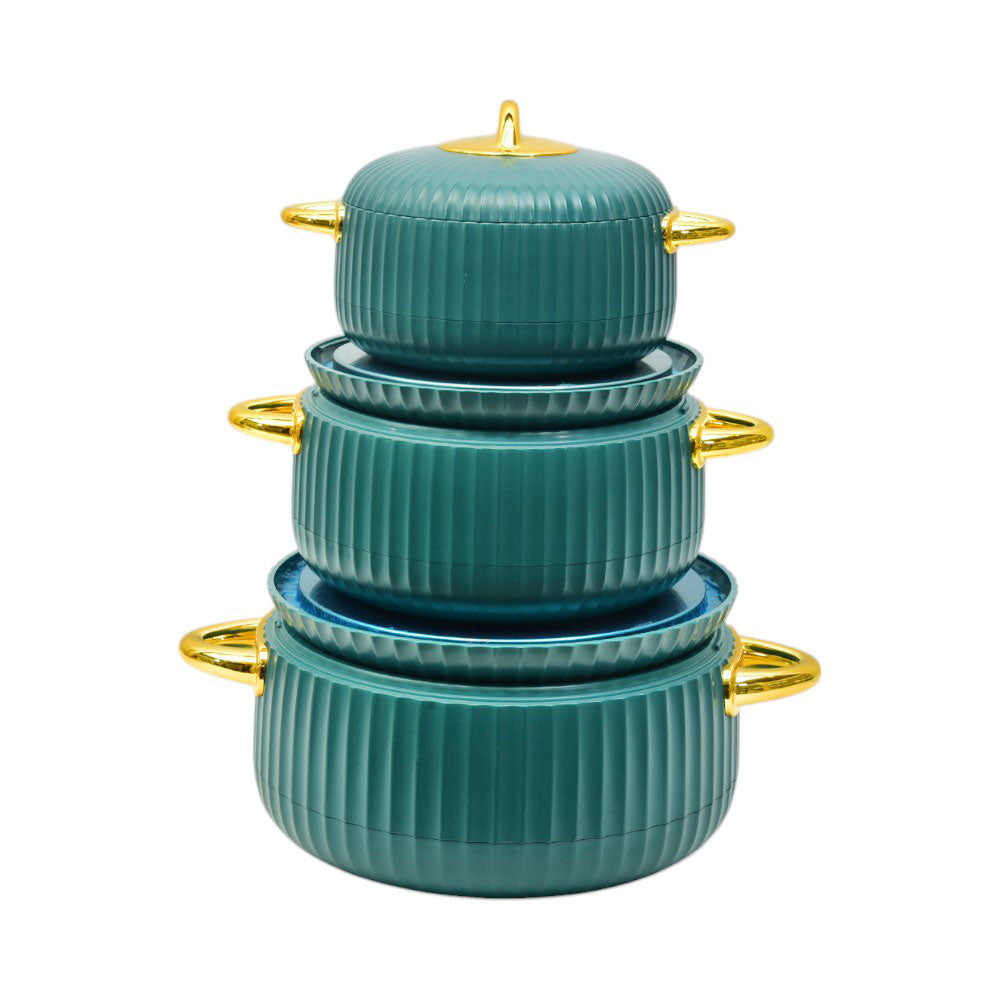 HOT POT SET 3PC SOUTHWEST KINNO LBFW2141P GREEN Default Title - MamasJan Crockery