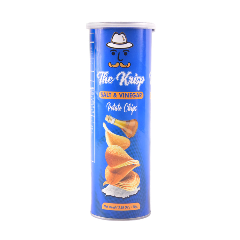 THE KRISP POTATO CHIPS SALT & VINEGAR 110 GM Default Title - MamasJan Grocery