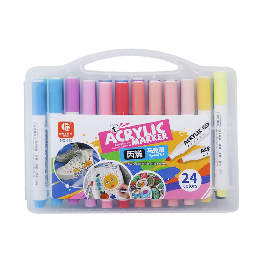 625-24 ACRYLIC COLOR MARKER Default Title - MamasJan Toys