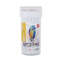 509-36 DUAL SIDED MARKER IN TUBE Default Title - MamasJan Toys