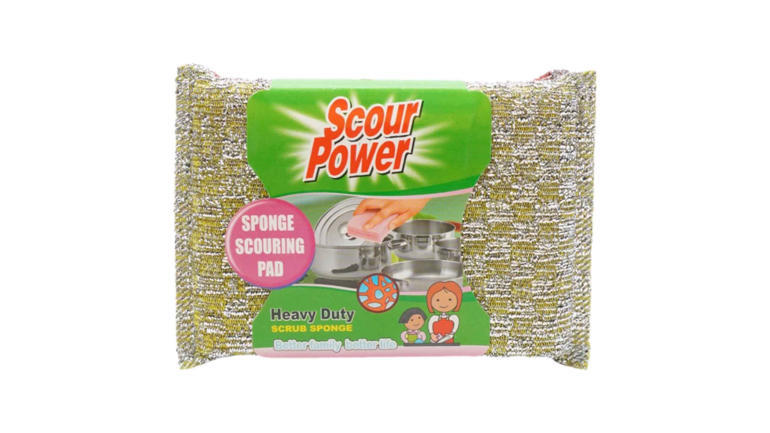 SCOUR POWER SPONGE IR 4PC A61-80 Default Title - MamasJan Grocery Nonfood