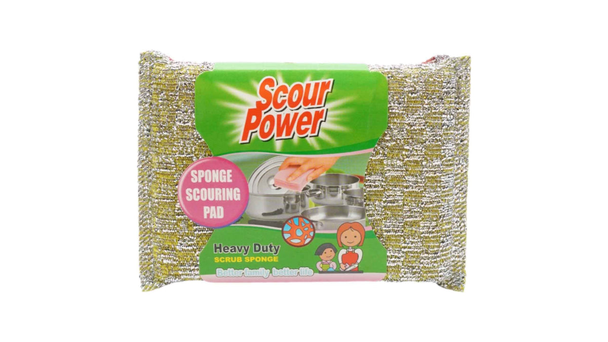 SCOUR POWER SPONGE IR 4PC A61-80 Default Title - MamasJan Grocery Nonfood