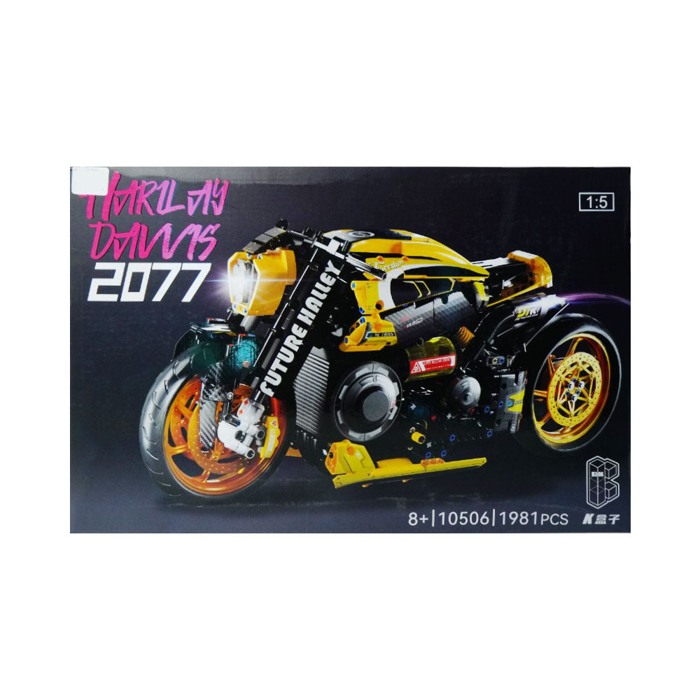 10506 HARLEY DAVIDSON 2077 BLOCK SET IR 1981PCS Default Title - MamasJan Toys