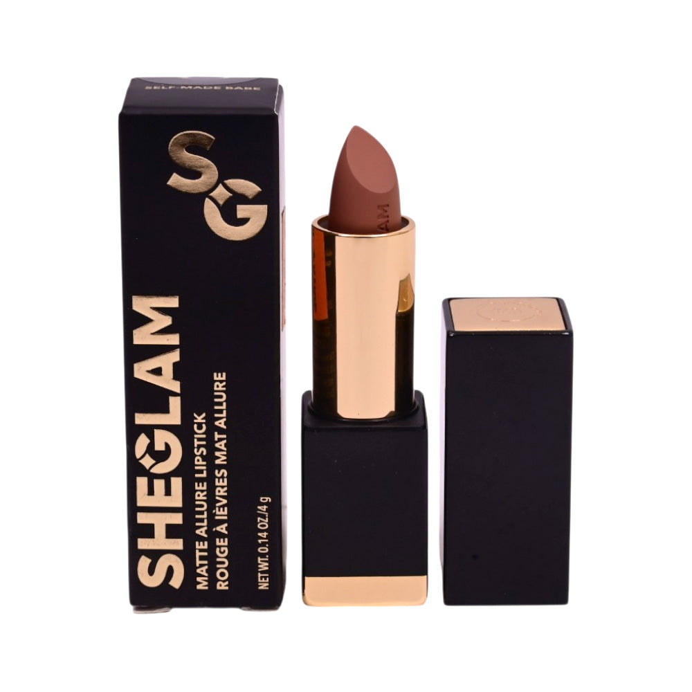 SHEGLAM MATTE ALLURE LIPSTICK SELF MADE BABE 4G Default Title - MamasJan Makeup