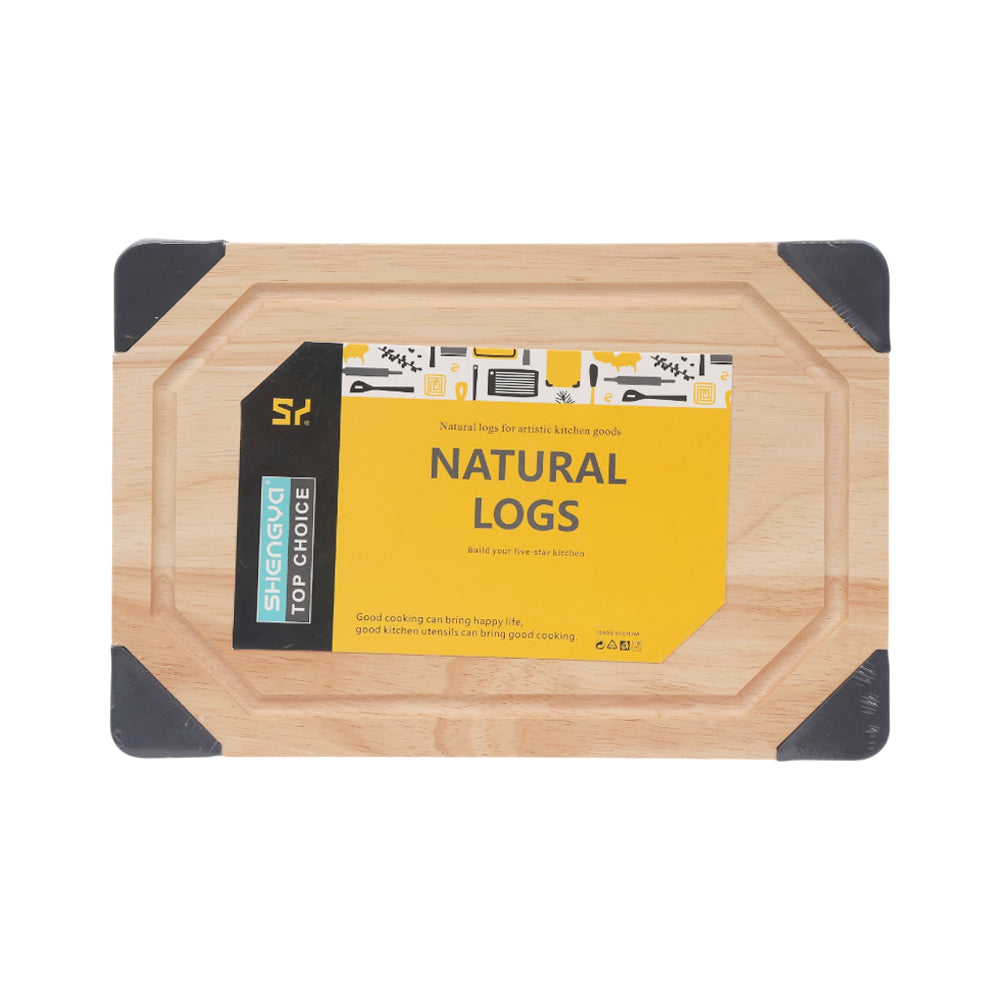 CUTTING BOARD WOODEN SHENGYA IR K0315A Default Title - MamasJan Crockery