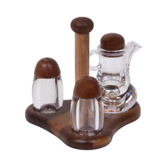 SALT & PEPPER SET 3PC IR SHENGYA KA0001/KC0001 Default Title - MamasJan Crockery