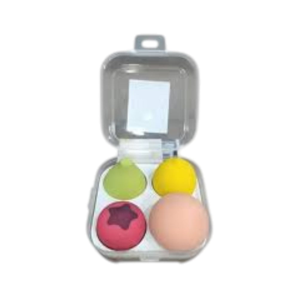 RUBY FACE FRUITS BEAUTY BLENDER 4PC SET FR04 Default Title - MamasJan Makeup