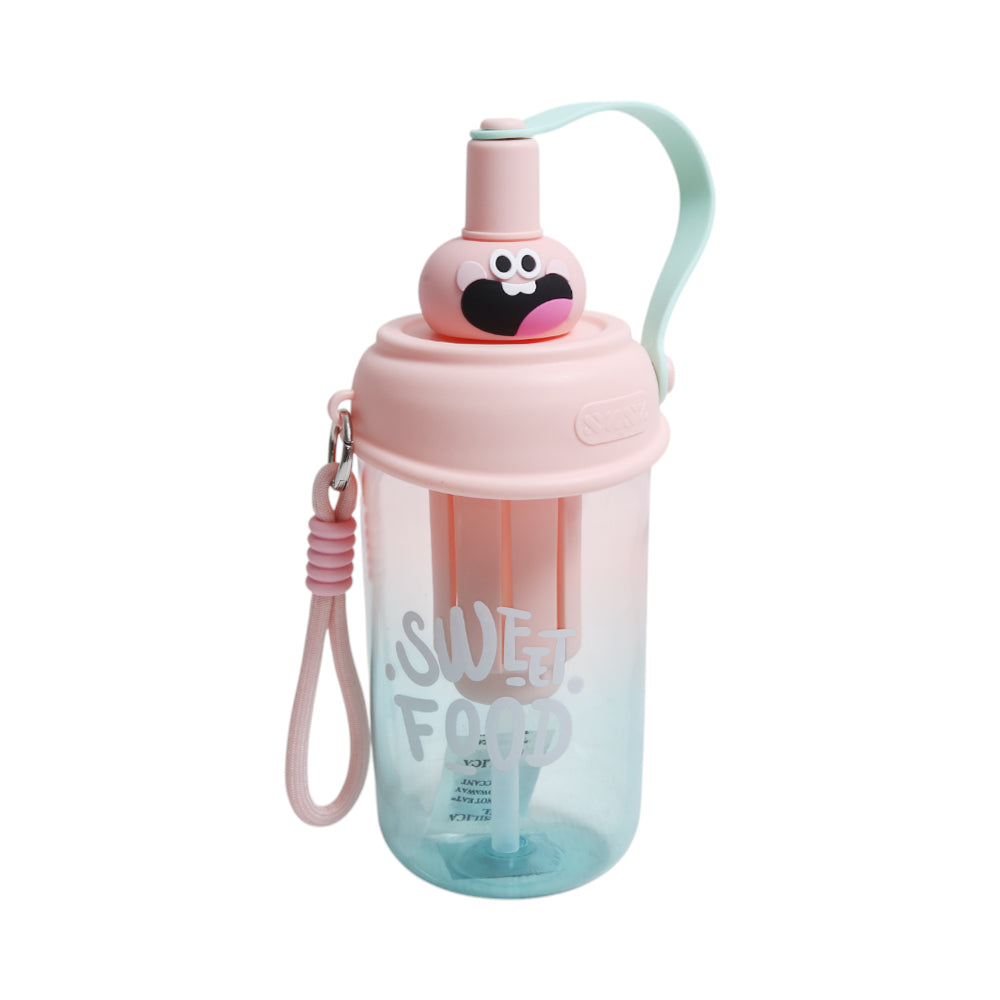 BC7252 HEY TRANSPARENT WATER BOTTLE 750ML Default Title - MamasJan Toys