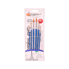 G577-6A PAINT ART ROUND BRUSH 6PCS Default Title - MamasJan Toys