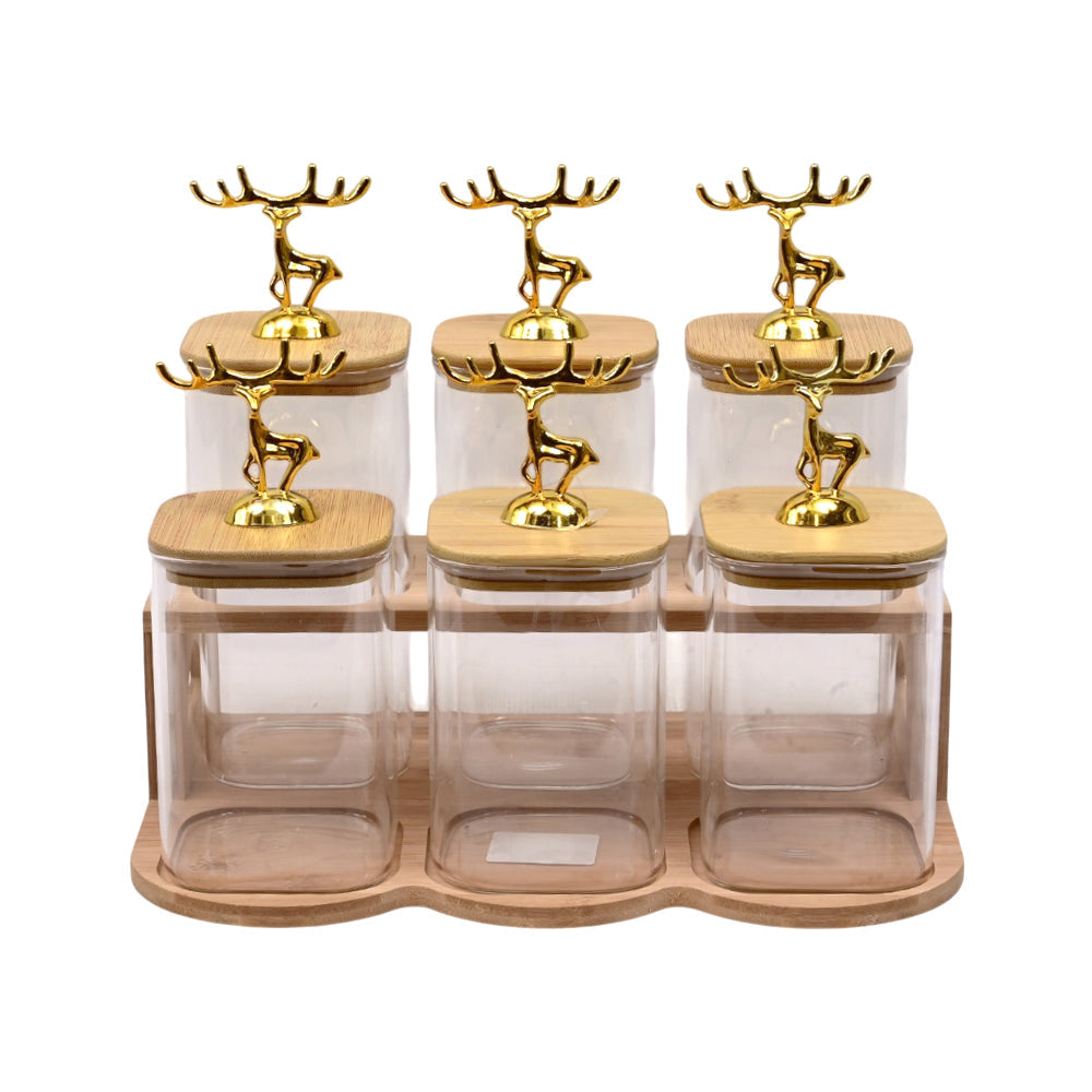 SPICE SET 6PC BOROSILICATE Q3685-6 Default Title - MamasJan Crockery