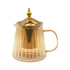TEA POT BOROSILICATE 850 ML Q1021-1H Default Title - MamasJan Crockery