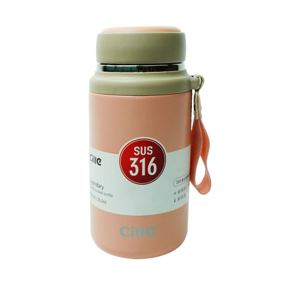 BOTTLE STEEL CILLE IR 1000 ML XB22117 Default Title - MamasJan Crockery