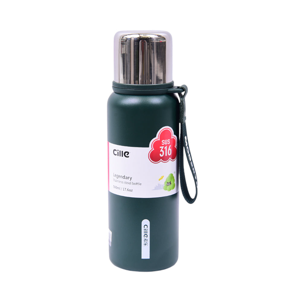 BOTTLE STEEL CILLE IR 500 ML XB-23158 Default Title - MamasJan Crockery