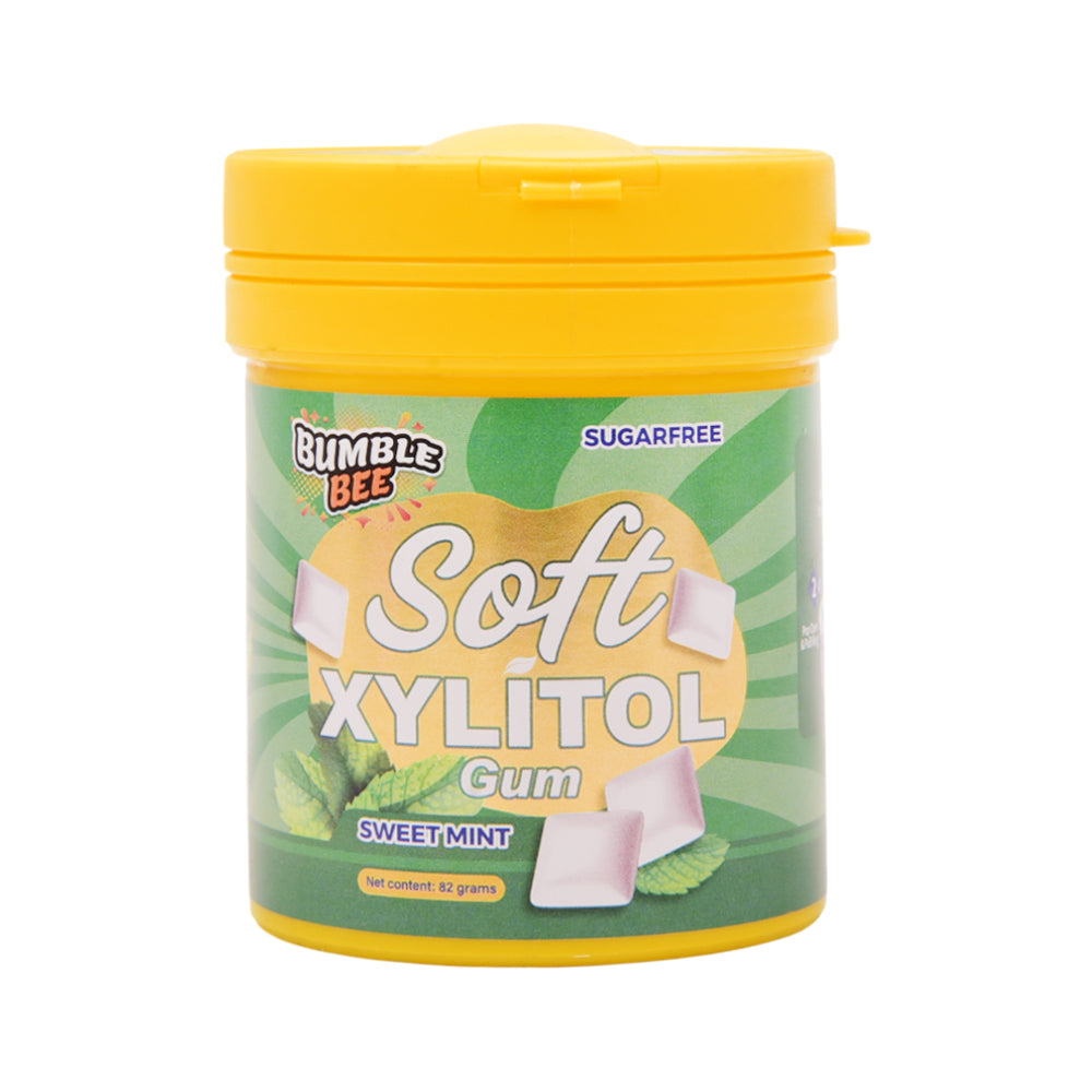 BUMBLE BEE GUM SOFT XYLITOL SWEET MINT 82 GM Default Title - MamasJan GroceryFoods