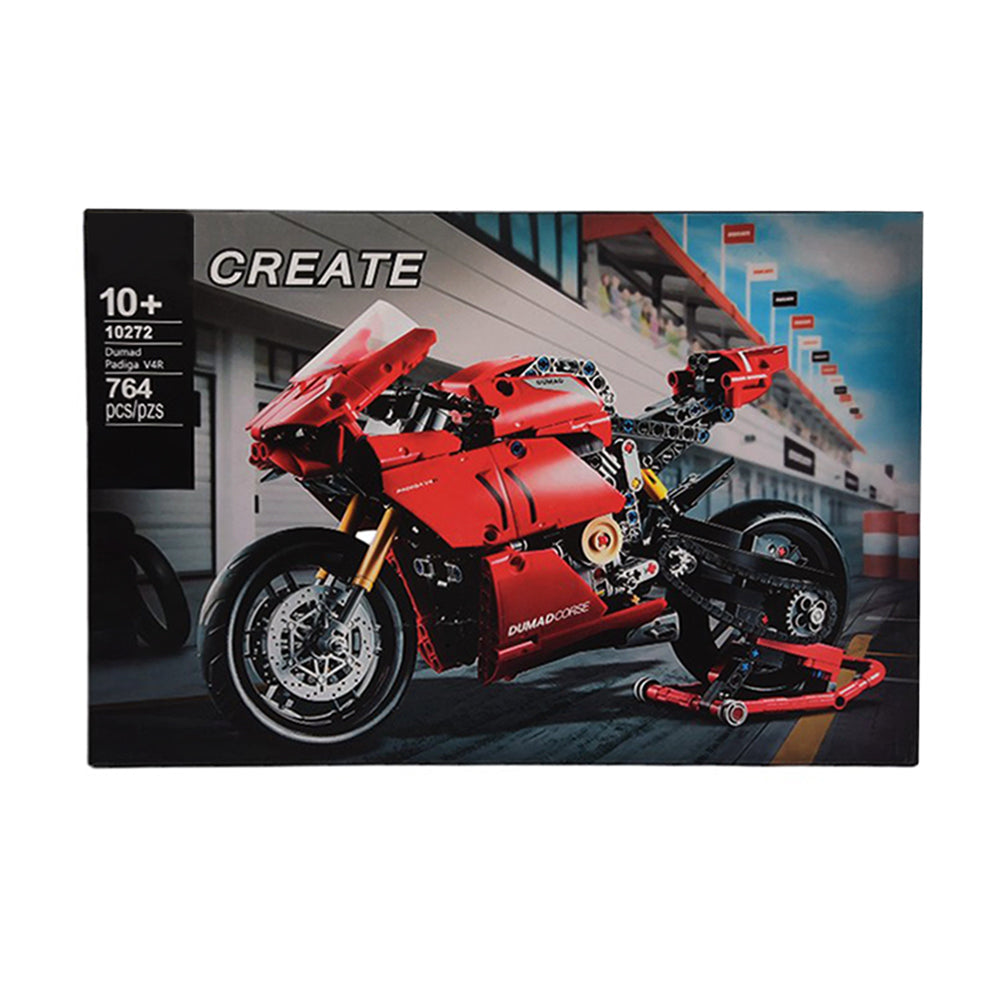 6063 LPN CREATE MOTOR BIKE BLOCKS 10272 Default Title - MamasJan Toys