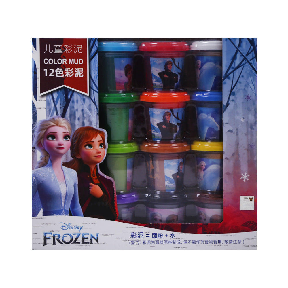 SSD-4051-PPC FROZEN PLAY DOUGH 12PCS IR Default Title - MamasJan Toys