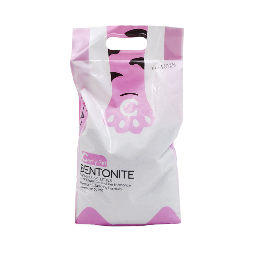 GERRY PET BENTONITE PREMIUM CAT LITTER LAVENDER 5 LTR Default Title - MamasJan Grocery Nonfood