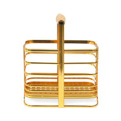 SPOON HOLDER GOLDEN RECTANGULAR FLZ-K101 ZIK Default Title - MamasJan Crockery