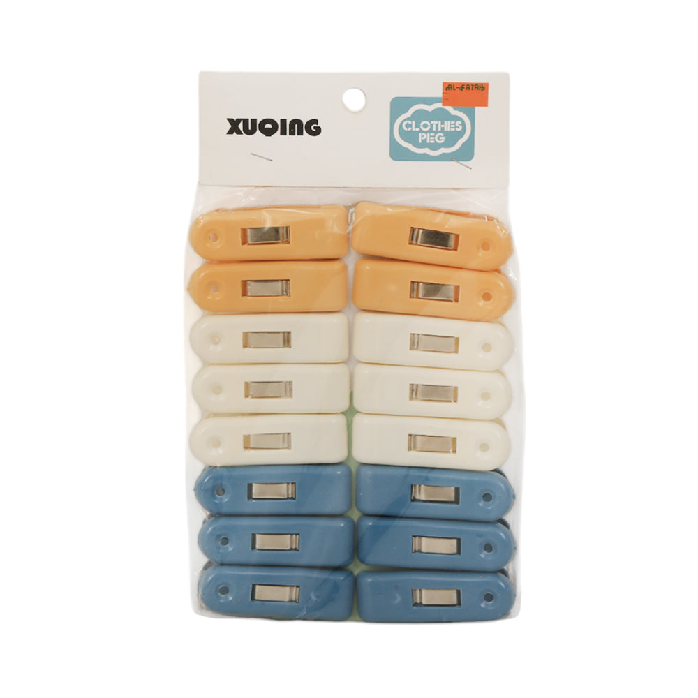CLOTH CLIPS 16PC PACK XUQING IR 1808/033A-319 Default Title - MamasJan Grocery Nonfood