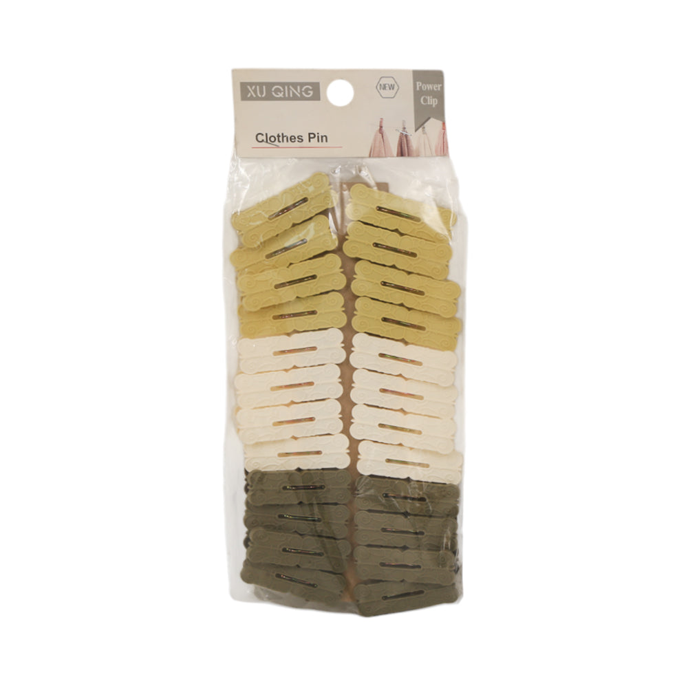 XU QING CLOTH CLIP 24PC PACK IR 1904 74-76 Default Title - MamasJan Grocery Nonfood