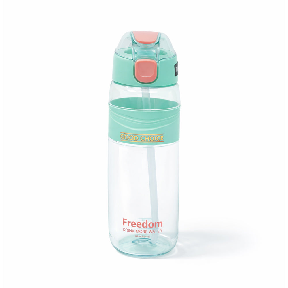 WATER BOTTLE ACRYLIC 680 ML IR YT6128/GG-57 Default Title - MamasJan Crockery