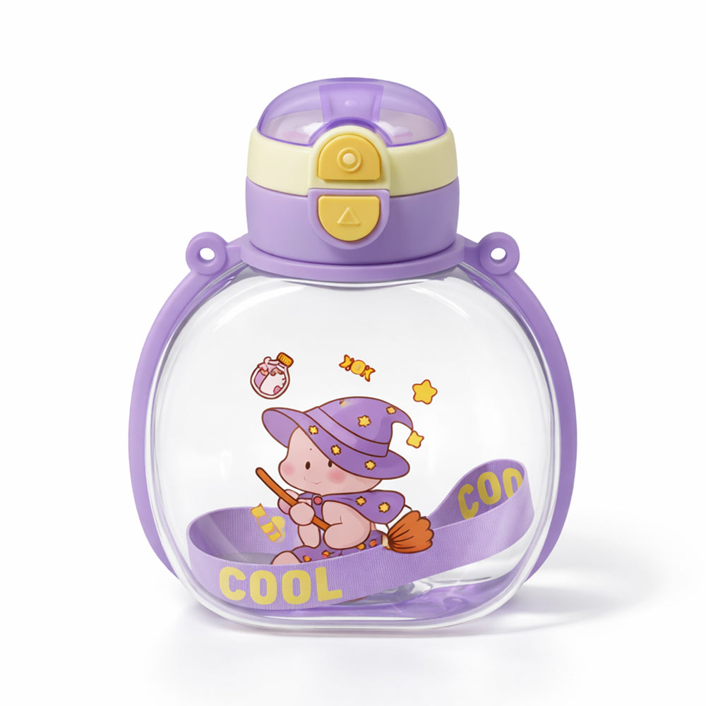 WATER BOTTLE ACRYLIC 850 ML IR YT3140/GG-61 Default Title - MamasJan Crockery