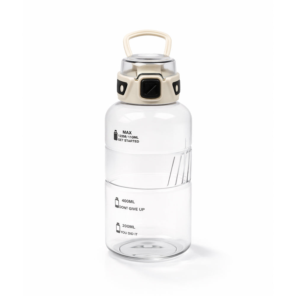 WATER BOTTLE ACRYLIC 1120 ML IR YT3142/GG-58 Default Title - MamasJan Crockery
