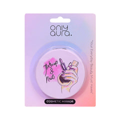 ONLY AURA HANDY COSMETIC MIRROR 1PCS LS0303 Default Title - MamasJan Makeup