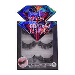 BEAUTIFUL KISS EYELASH 8D 3PAIR IR E-5022 Default Title - MamasJan Makeup