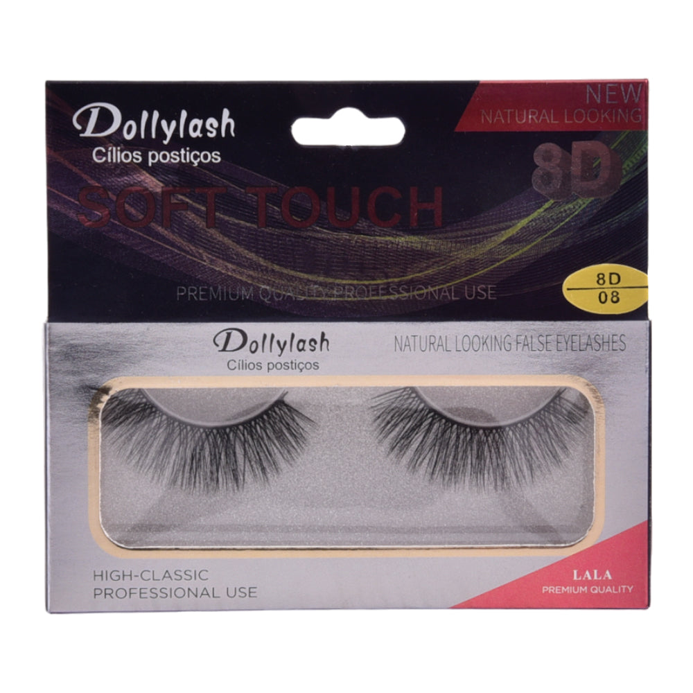 DOLLYLASH EYELASH 8D 1PAIR IR E-5040 Default Title - MamasJan Makeup