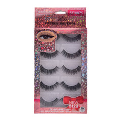BEAUTIFUL KISS EYELASH 6D 5PAIR IR E-5123 Default Title - MamasJan Makeup