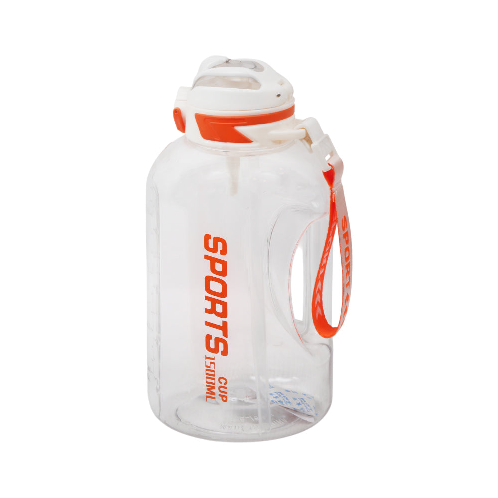 WATER BOTTLE ACRYLIC 1500 ML IR GY-369 Default Title - MamasJan Crockery