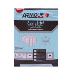 ARMOUR ADULT DIAPER SMALL 10 PCS Default Title - MamasJan Baby Maternity Care
