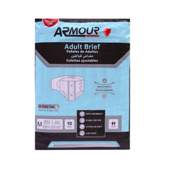 ARMOUR ADULT DIAPER MEDIUM 10 PCS Default Title - MamasJan Baby Maternity Care