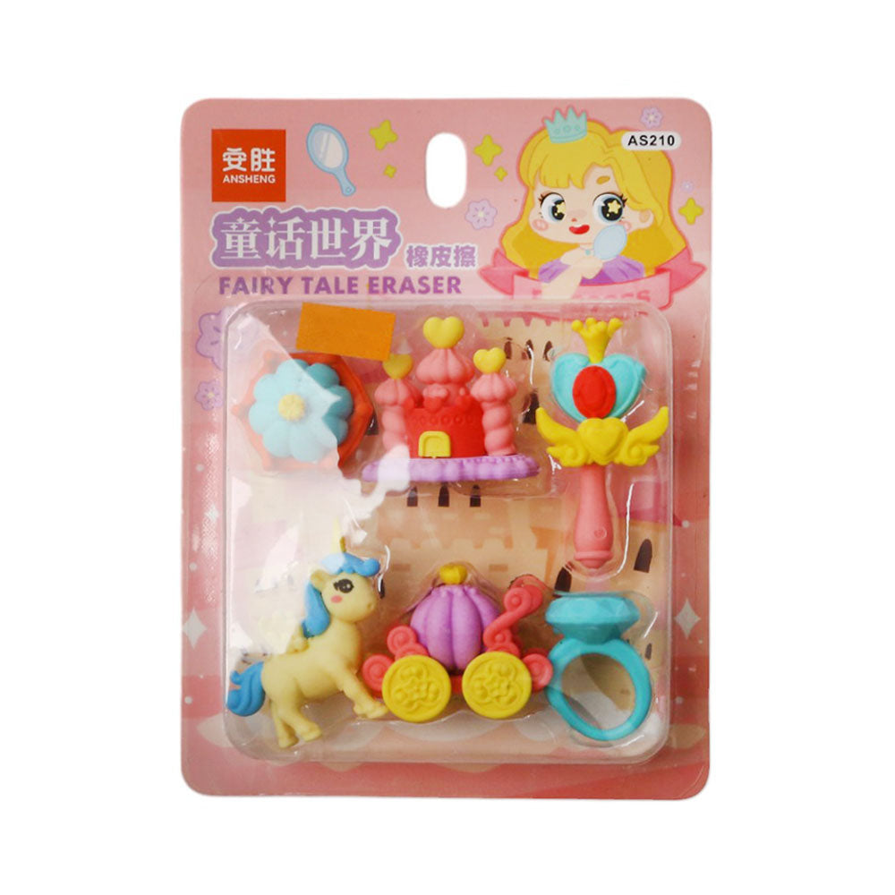 AS210 FANCY ERASER UNICORN BUGGY & ACCESSORIES Default Title - MamasJan Toys