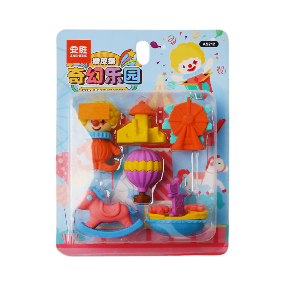 AS212 FANCY ERASER JOKER W-ACCESSORIES Default Title - MamasJan Toys