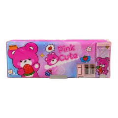 8200CMK-3 CUTE PINK BEAR COVER PENCIL BOX Z.B Default Title - MamasJan Toys