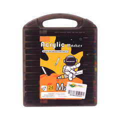 302-24 ACRYLIC MARKER COLOR 24PCS Default Title - MamasJan Toys
