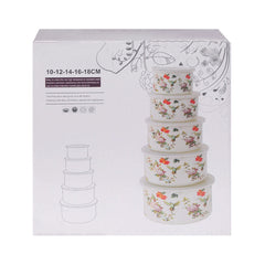 BOWL SET 5PC WITH LID YE-GBW10 AE Default Title - MamasJan Crockery