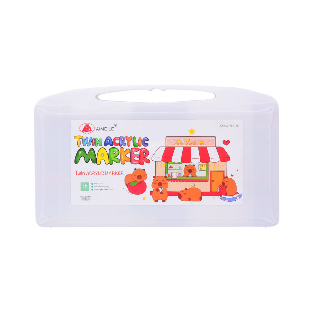 A955-36 TWIN ACRYLIC MARK 36CLR Default Title - MamasJan Toys