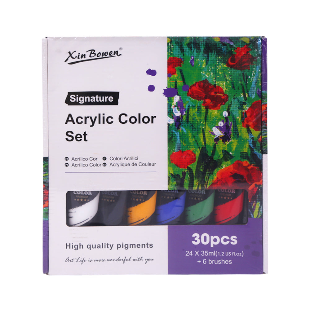 XBW0614-24 SIGNATURE ACRYLIC COLOR 30PC SET 35ML Default Title - MamasJan Toys