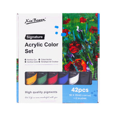 XBW0614-36 SIGNATURE ACRYLIC COLOR 42PC SET 35ML Default Title - MamasJan Toys