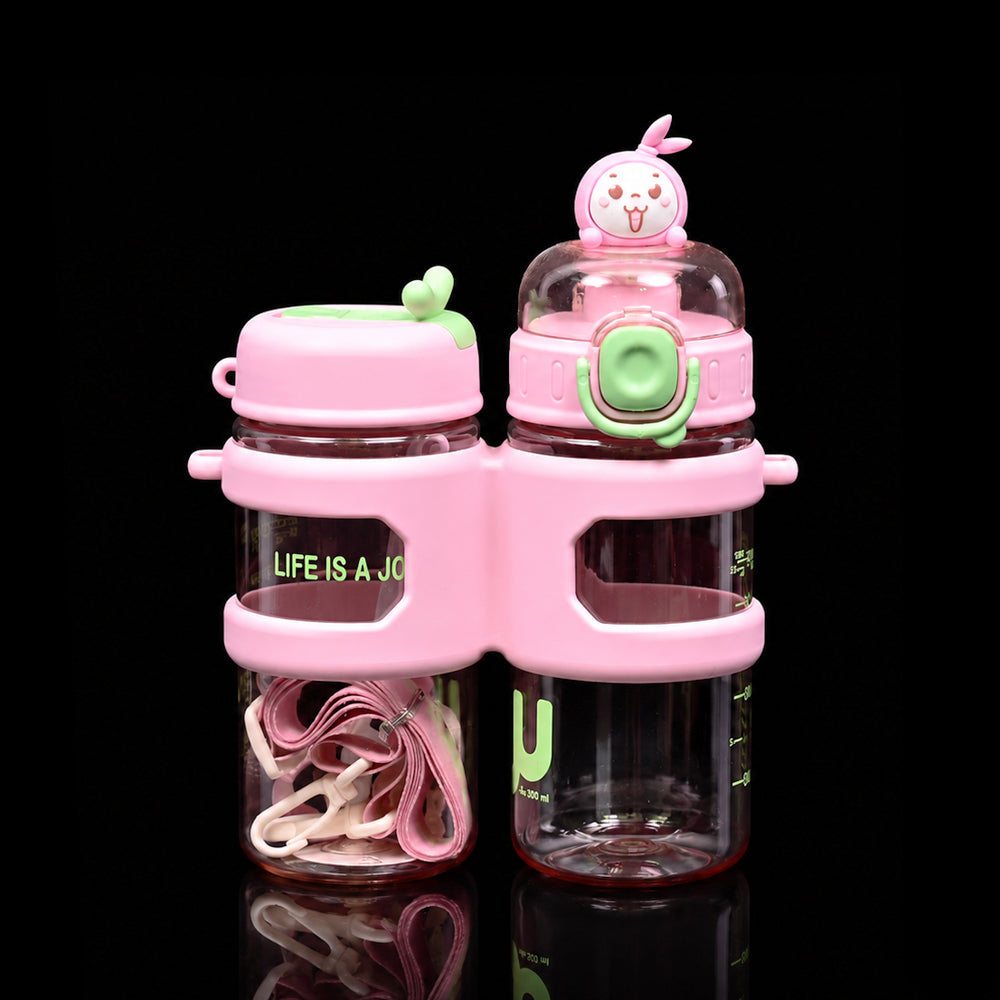 WATER BOTTLE SET 2PC ACRYLIC IR XBD2025/GG41 Default Title - MamasJan Crockery
