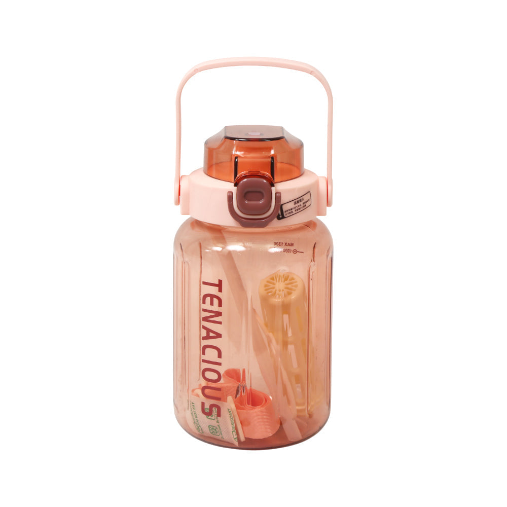 WATER BOTTLE ACRYLIC 1300 ML IR XBD8043/GG56 Default Title - MamasJan Crockery