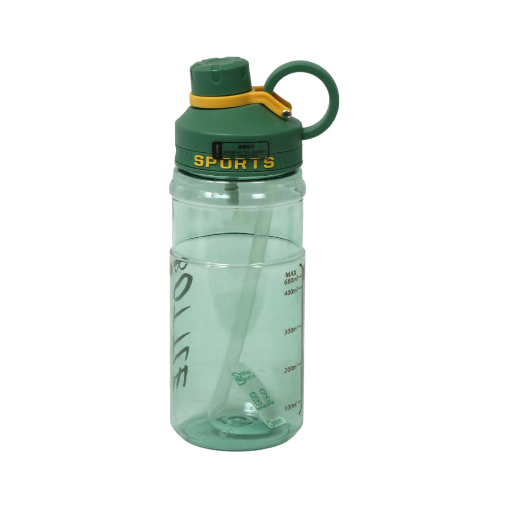 WATER BOTTLE ACRYLIC 680 ML IR XBD6095/GG47 Default Title - MamasJan Crockery
