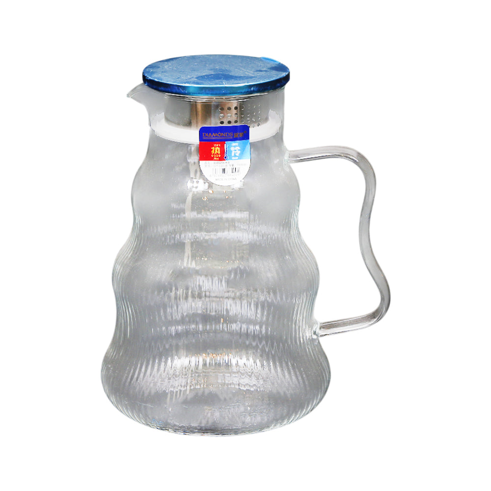 JUG DIAMONDS 1600 ML GPH011B Default Title - MamasJan Crockery