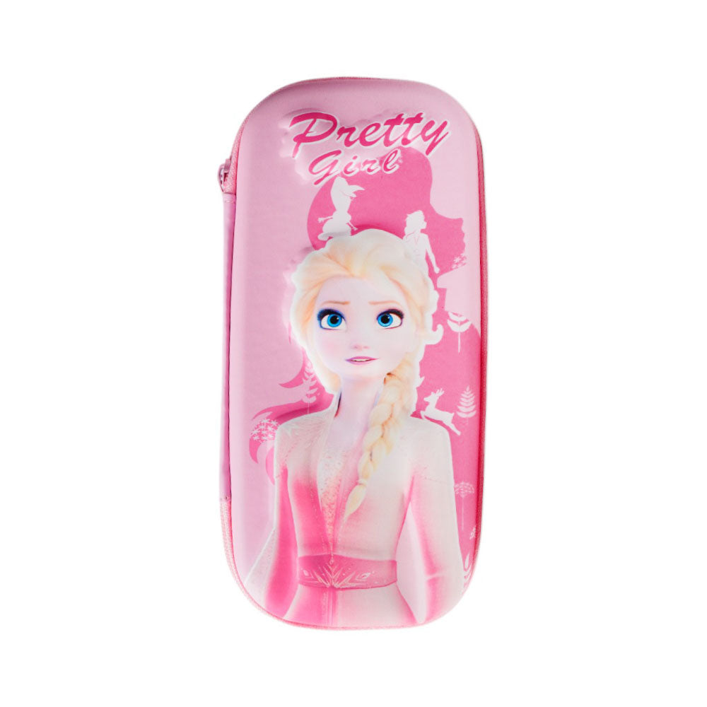 59919 PRETTY GIRL PENCIL CASE EMBOSSED Default Title - MamasJan Toys