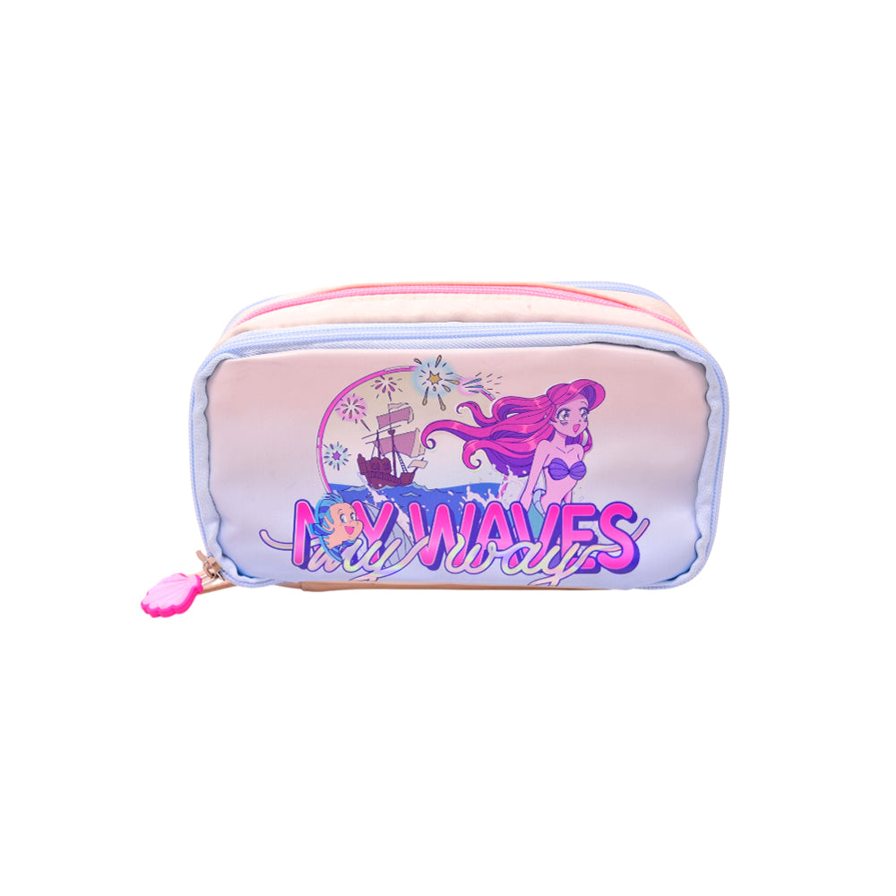 MK 5006W2 PENCILE POUCH MY WAVES S.T Default Title - MamasJan Toys